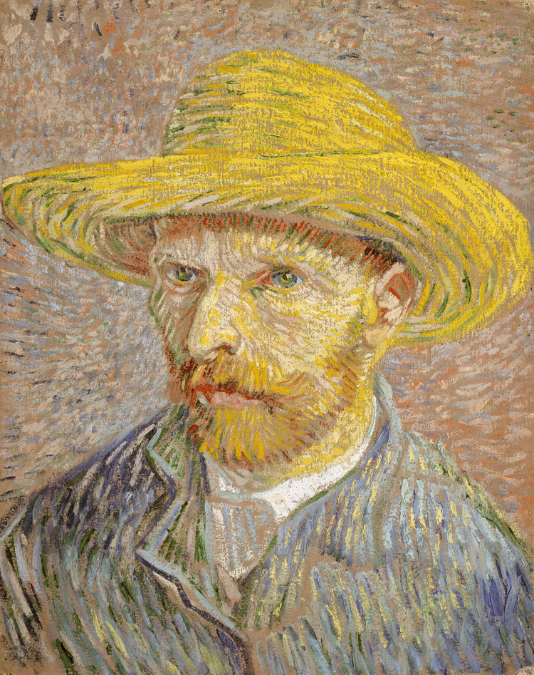 SELF-PORTRAIT WITH A STRAW HAT (OBVERSE: THE POTATO PEELER)