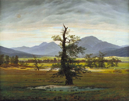 The Solitary Tree by Caspar David Friedrich