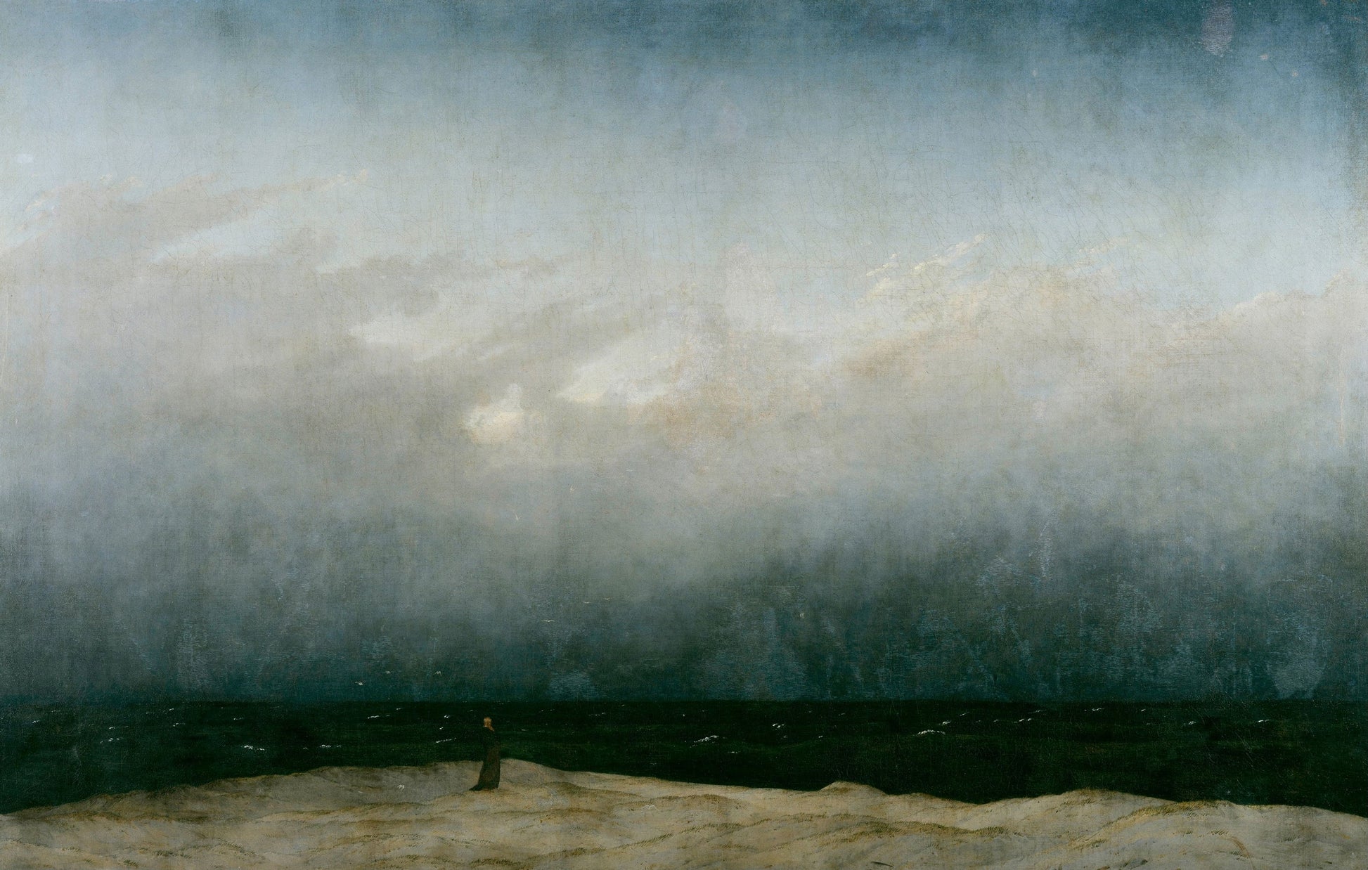 The Monk By The Sea by Caspar David Friedrich