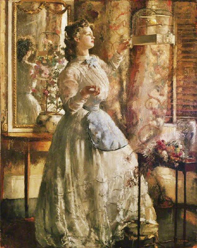 The Birdcage by Henry Tonks