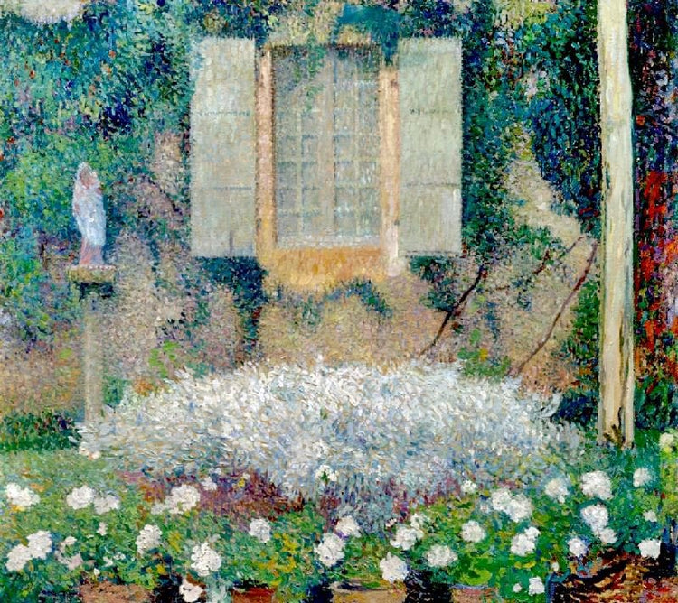La Fenêtre De La Cuisine Sur Le Jardin À Marquayrol by Henri Martin