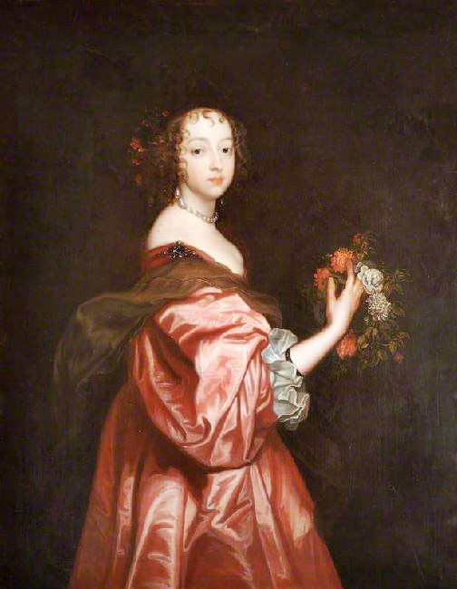 Lady Catherine Howard, Lady D’Aubigny, Later Countess Of Newburgh by Anthony van Dyck