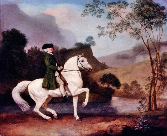 Sir Sidney Meadows (1701-92) by George Stubbs