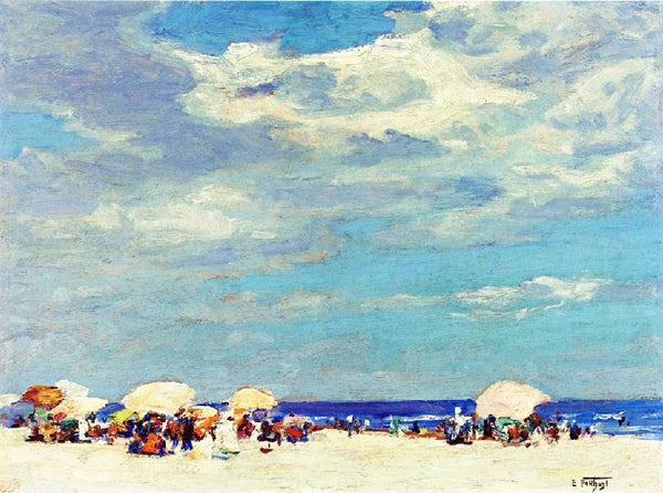 Beach Scene by Edward Potthast