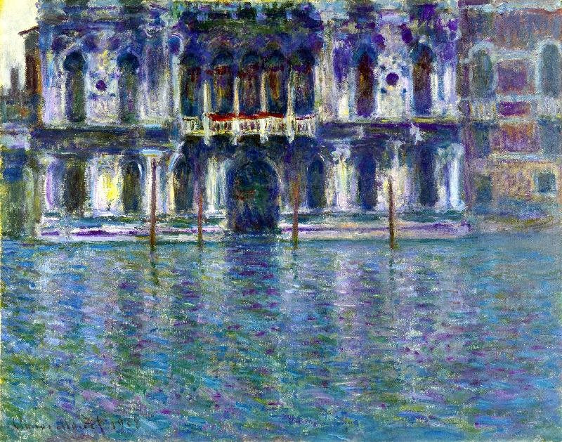 Palazzo Contarini by Claude Oscar Monet