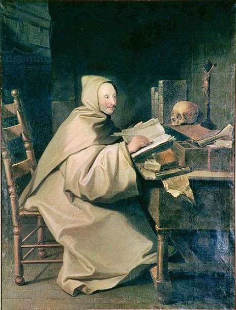 Portrait Of Abbot Armand Jean Le Bouthillier De Rance (1626-1700) by Hyacinthe Rigaud