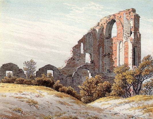 The Ruins Of Eldena by Caspar David Friedrich