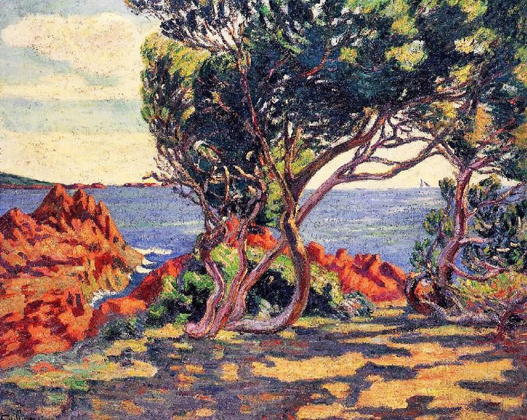 Agay, At Cap Long by Armand Guillaumin