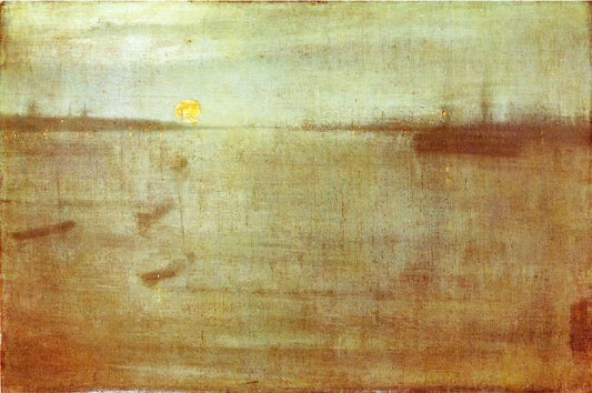 Nocturne: Blue And Gold, Southampton Water by James Abbott McNeill Whistler