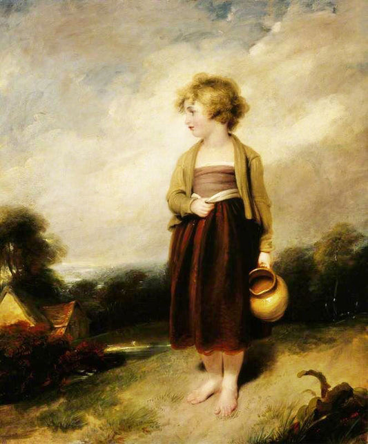 A Child Going To Fetch Water by Richard Westall