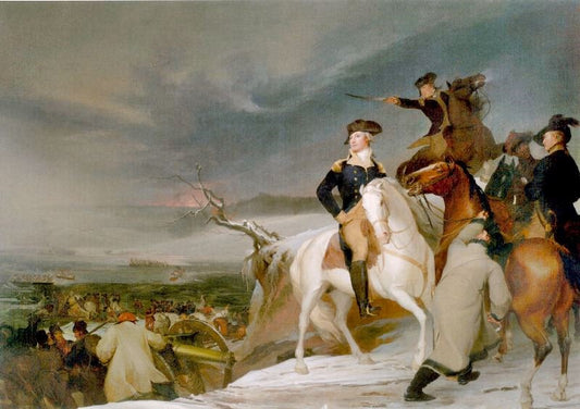 The Passage Of The Delaware by Thomas Sull
