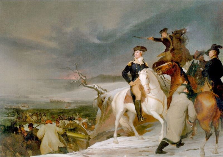The Passage Of The Delaware by Thomas Sull