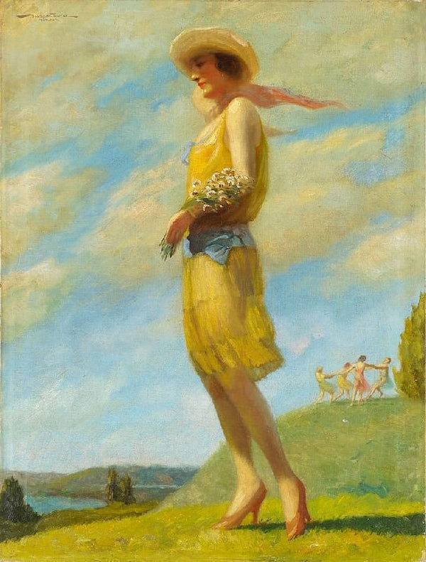 The Spring Dance by Hans Hassenteufel