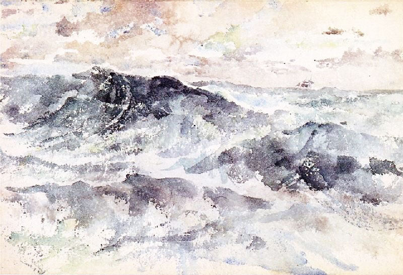 Arrangement In Blue And Silver, The Great Sea by James Abbott McNeill Whistler
