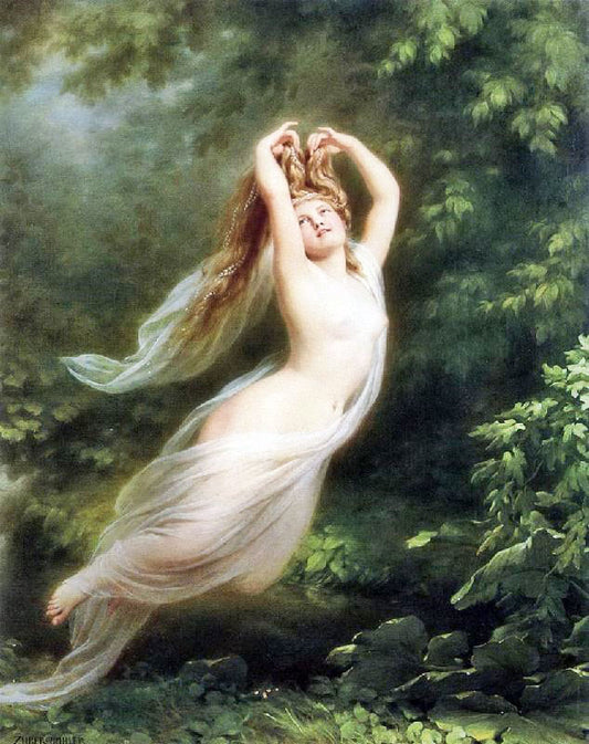 The Dew by Fritz Zuber-Buhler