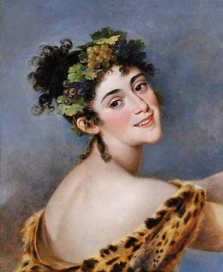 Madame Bigottini (1785-1858), As A Bacchante by Jacques-Antoine Vallin