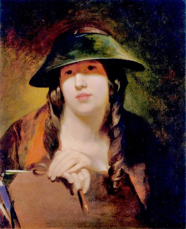 Rosalie Kemble Sully As The Student by Thomas Sull