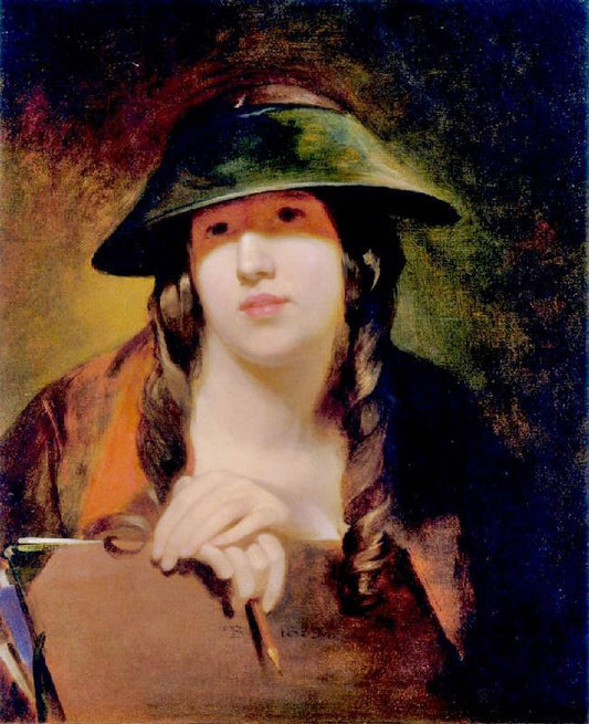 Rosalie Kemble Sully As The Student by Thomas Sull