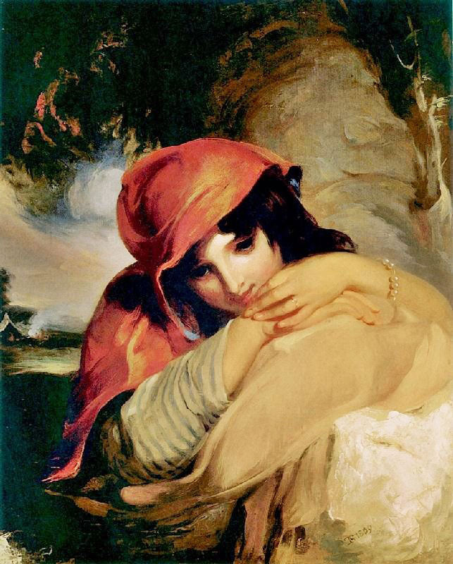 The Gypsy Girl by Thomas Sull