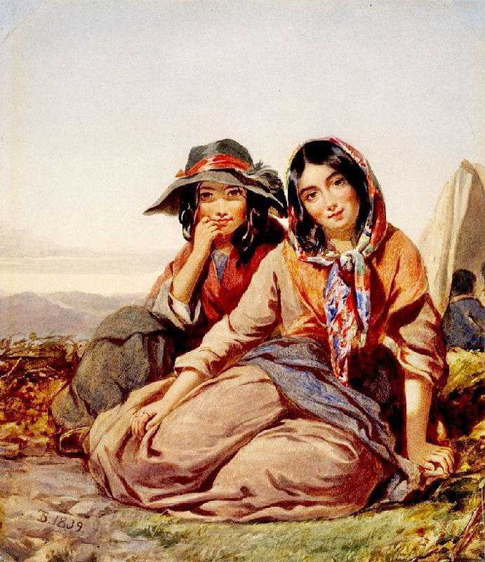 Gypsy Maidens by Thomas Sull