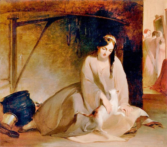 Cinderella At The Kitchen Fire by Thomas Sull