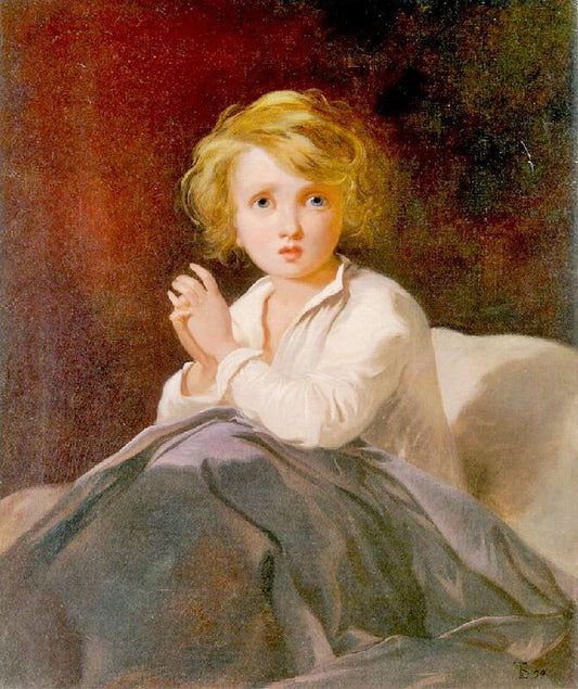 Child In Bed by Thomas Sull