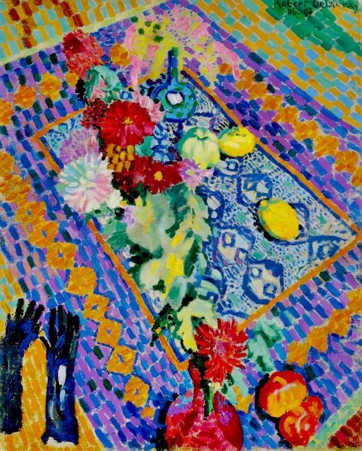 Still Life With Gloves by Robert Delauna