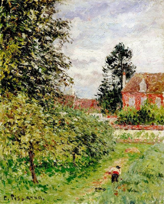 La Maison Des Anglais, Éragny by Camille Pissarro