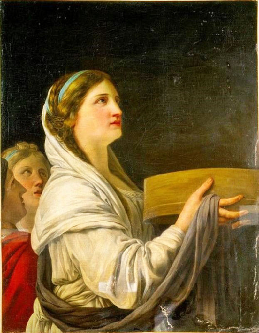 La Vestale Tuccia Portant Le Crible by Joseph-Benoit Suvée