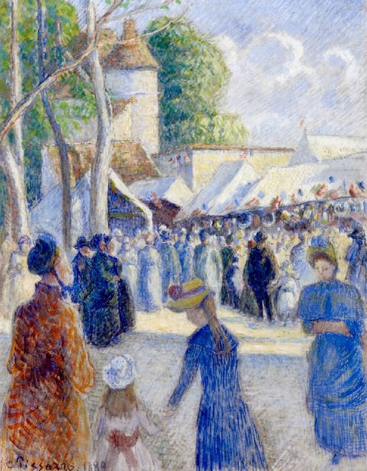 The Fair At Gisors by Camille Pissarro