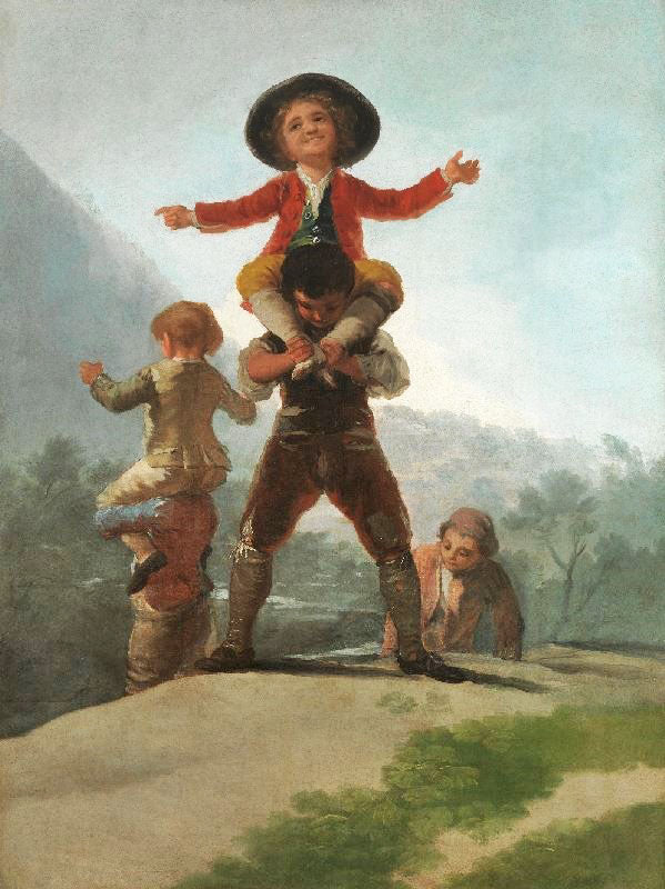 Los Gigantillas by Francisco Jose de Goya y Lucientes