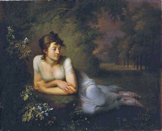 Portrait Of Christine Boyer (1773-1800) by Jean-Frédéric Schall