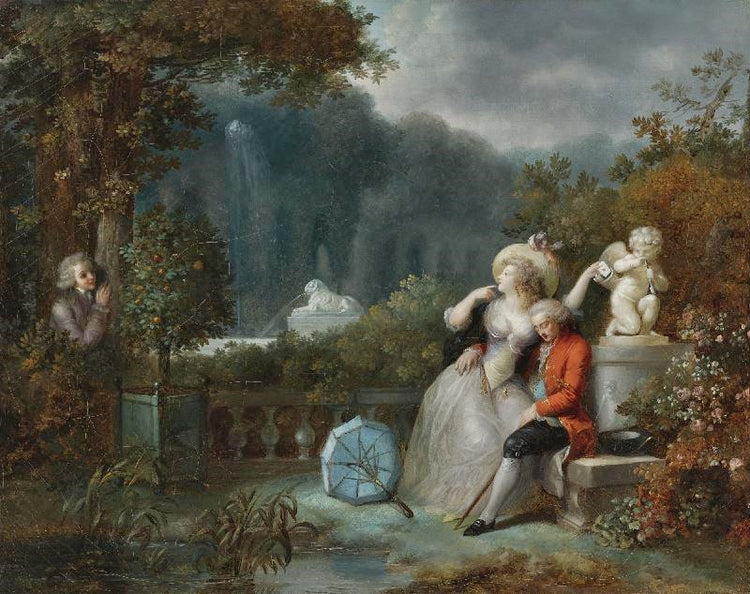 When Love Sleeps, Cupid Is Awoke ’ ’ by Jean-Frédéric Schall