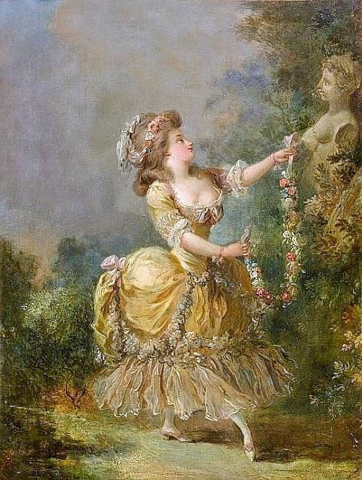 The Tribute To Flore by Jean-Frédéric Schall