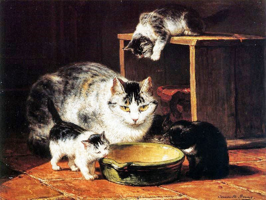 Aprole Douner by Henriette Ronner-Knip
