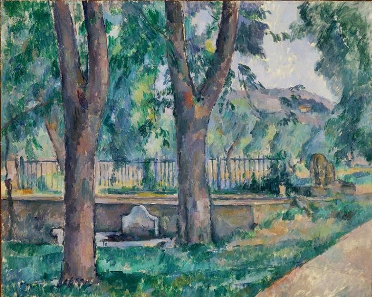 The Pool At The Jas De Bouffan by Paul Cézanne