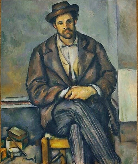 Seated Peasant by Paul Cézanne
