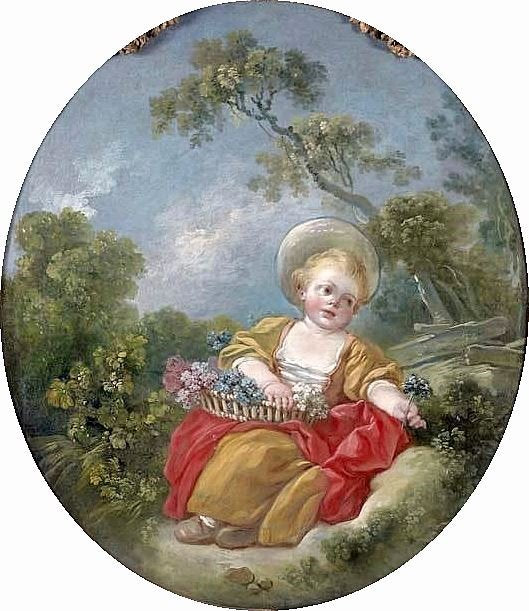 The Little Gardener by Jean-Honore Fragonard