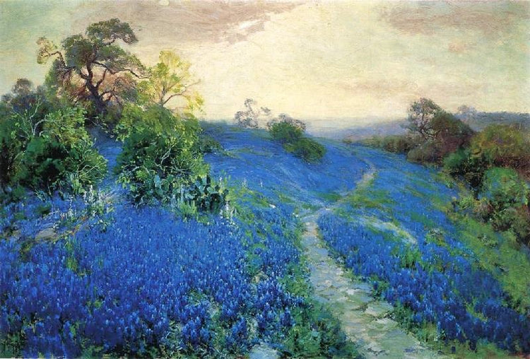 Bluebonnet Field by Julian Onderdonk