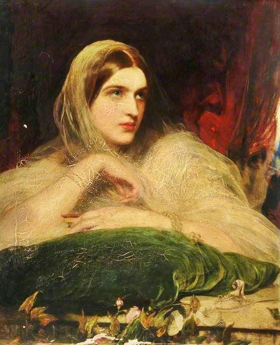 Thought Folded Over by James Sant R.A.
