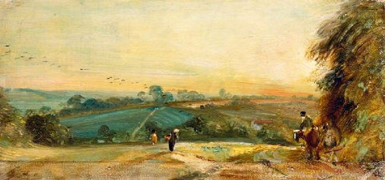 Autumnal Sunset by John Constable