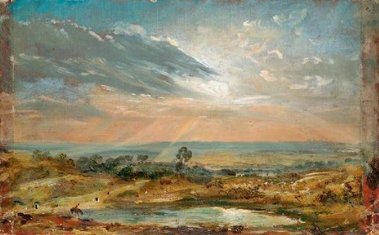 Branch Hill Pond, Hampstead by John Constable