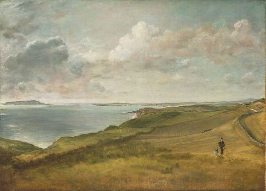 Weymouth Bay From The Downs Above Osmington Mills by John Constable