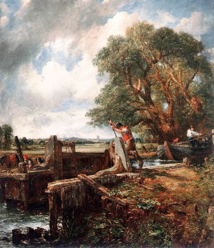 The Lock by John Constable