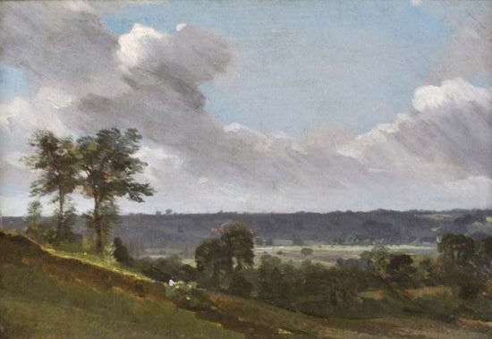 Hilly Landscape by John Constable