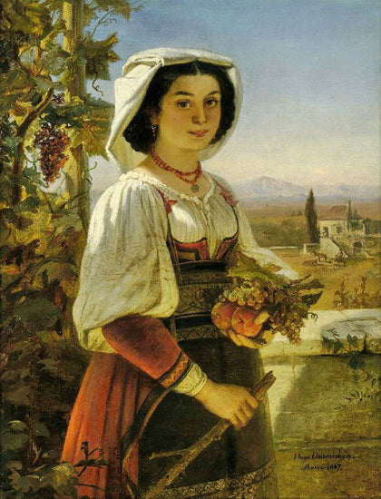 Italian Girl by Hugo Oehmichen