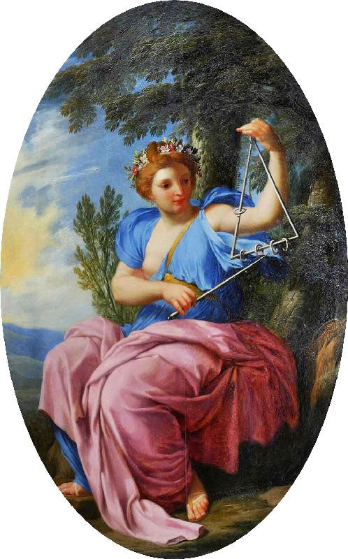 The Muse Terpsichore by Eustache Le Sueur