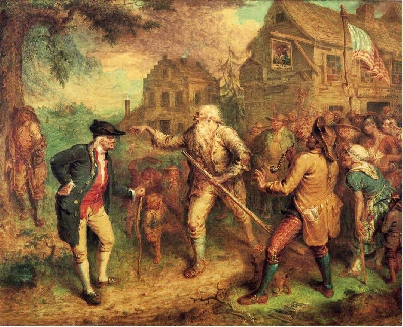 The Return Of Rip Van Winkle by John Quidor