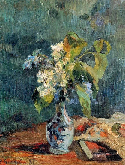 Lilac Bouquet by Paul Gauguin