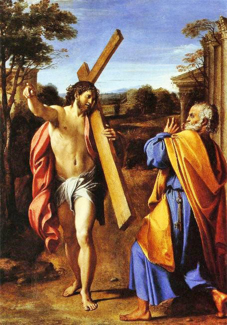CHRIST APPEARING TO SAINT PETER ON THE APPIAN WAY